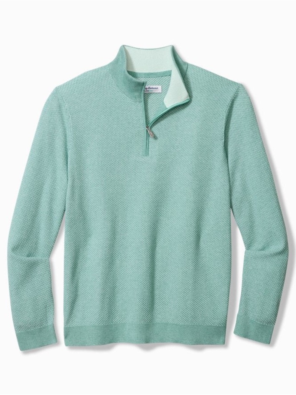 Tommy Bahama Island Zone‎ Men’s Half Zip Sweater L Coastal Vacation Resort